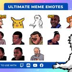 selecting compatible emoticons for twitch streaming
