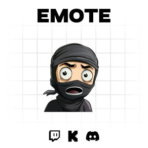Surprised Ninja Emote: Express Yourself in Style!
