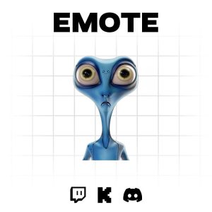 AlienShock: The Ultimate Emote for Twitch and Discord Gamers!