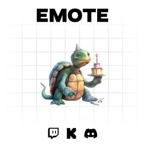 Party Shell Emote: Celebrate with Twitch and Discord Gamers!